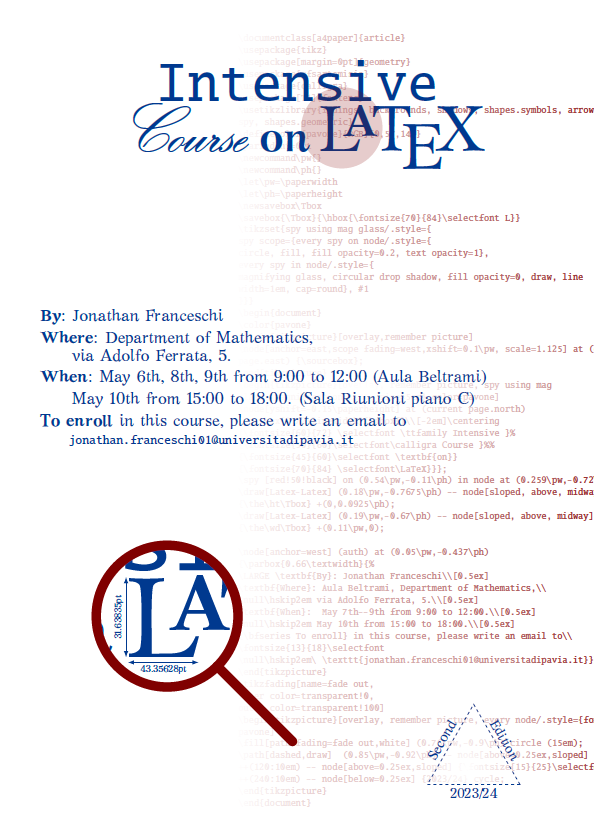 Course poster